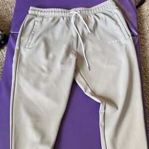 NVGTN Men's Light Gray Joggers